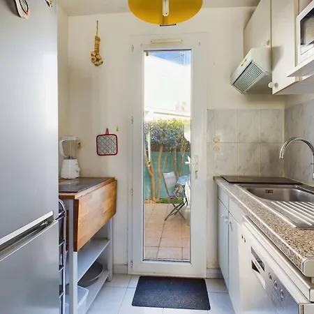 Maison Mitoyenne 5 Pers, Climatisees, Parking, Animaux, Wifi Inclus - Fr-1-326-859 * Marseillan (Herault)